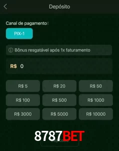 deposits 8787BET